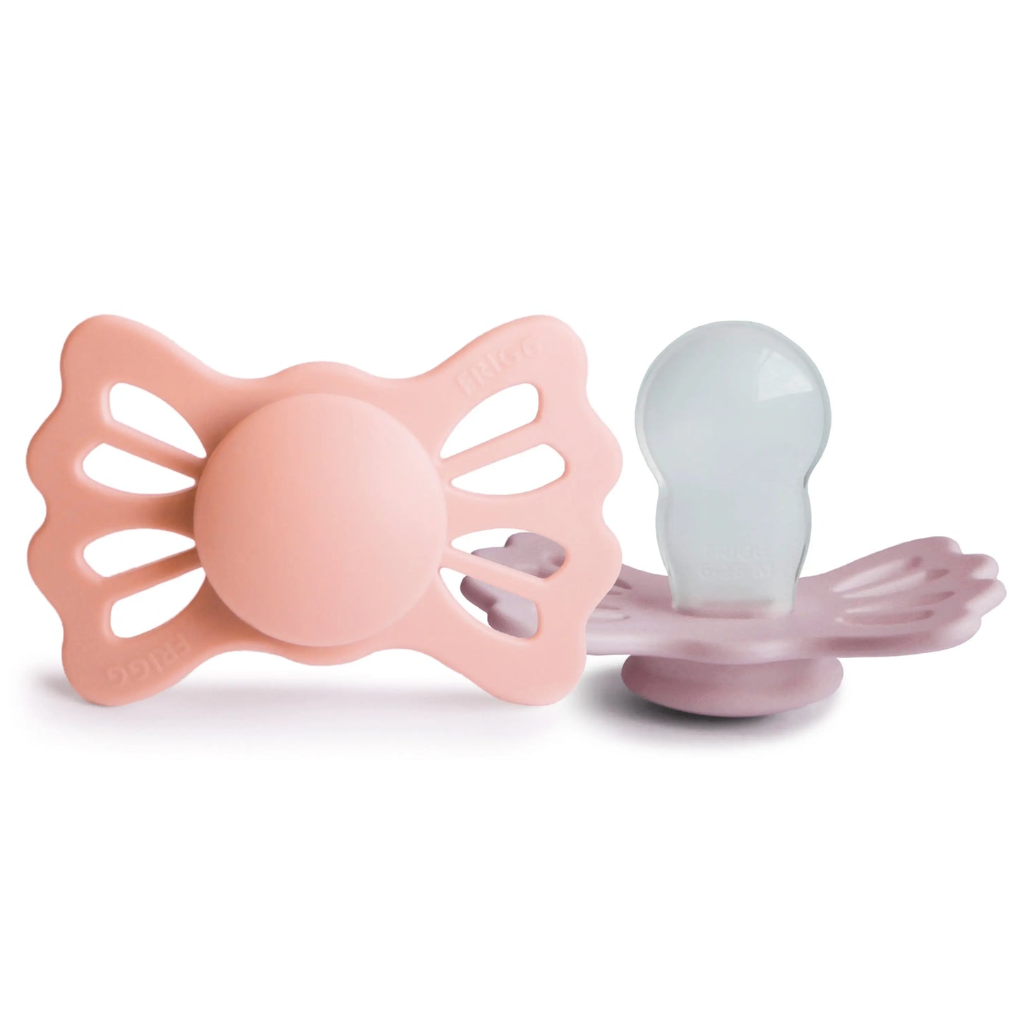 Frigg Lucky Symmetrical Silicone Pacifier 2 Pack for 6 to 18 Months Mushie