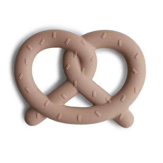 Pretzel Teether for Babies Made from Non-Toxic Food-Grade Silicone Mushie Everetts Place: Online Boutique