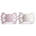 Mushie Frigg Lucky Symmetrical Silicone Pacifier 2 Pack for 6 to 18 Months - Baby & Toddler > Baby Health > Pacifiers & Teethers SILICONE FRIGG PACIFIERS