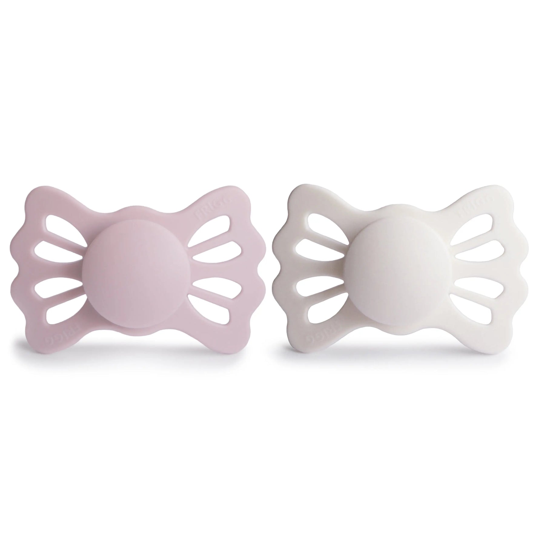 Mushie Frigg Lucky Symmetrical Silicone Pacifier 2 Pack for 6 to 18 Months - Baby & Toddler > Baby Health > Pacifiers & Teethers SILICONE FRIGG PACIFIERS