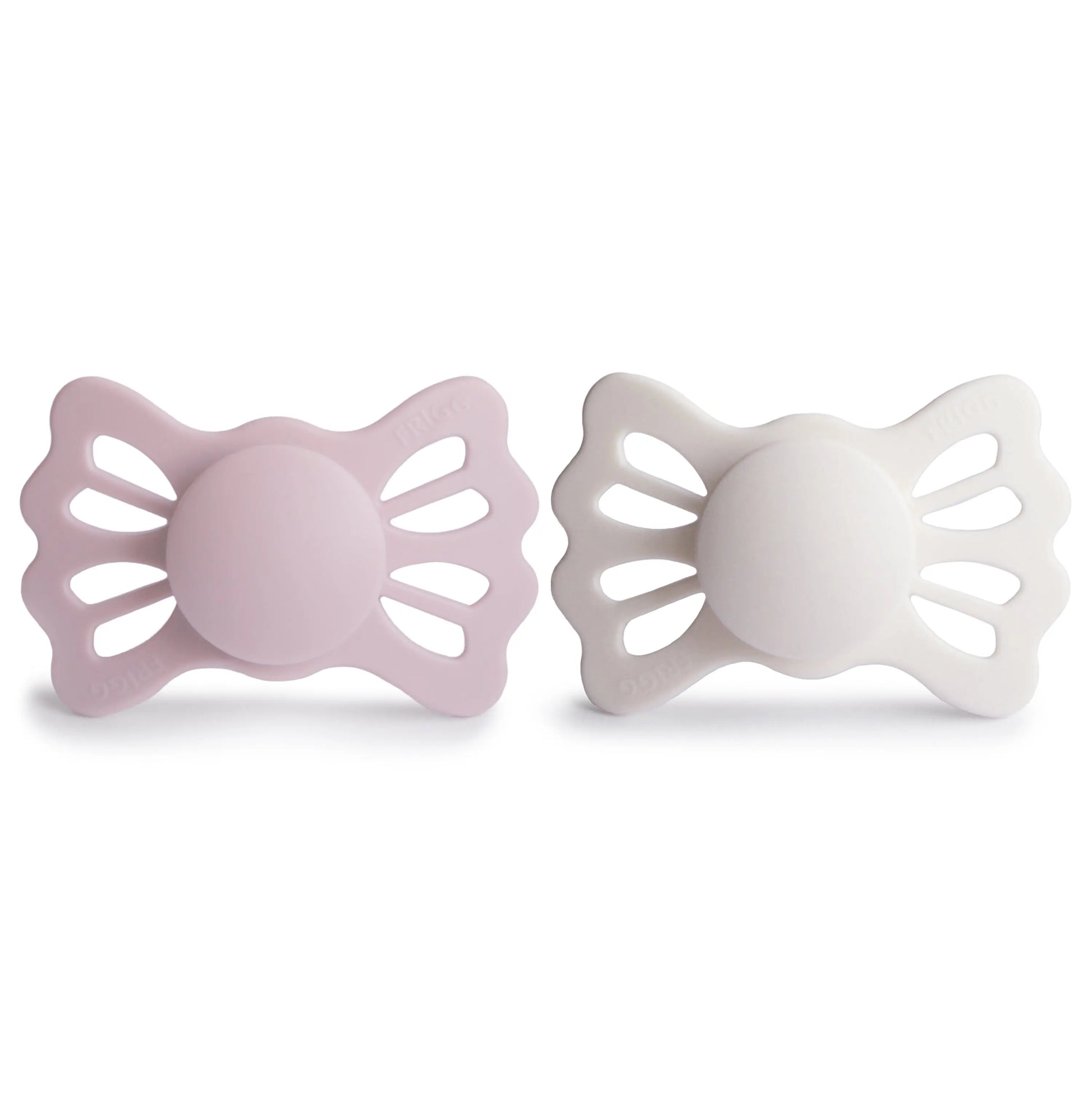 Frigg Lucky Symmetrical Silicone Pacifier 2 Pack for 6 to 18 Months Mushie