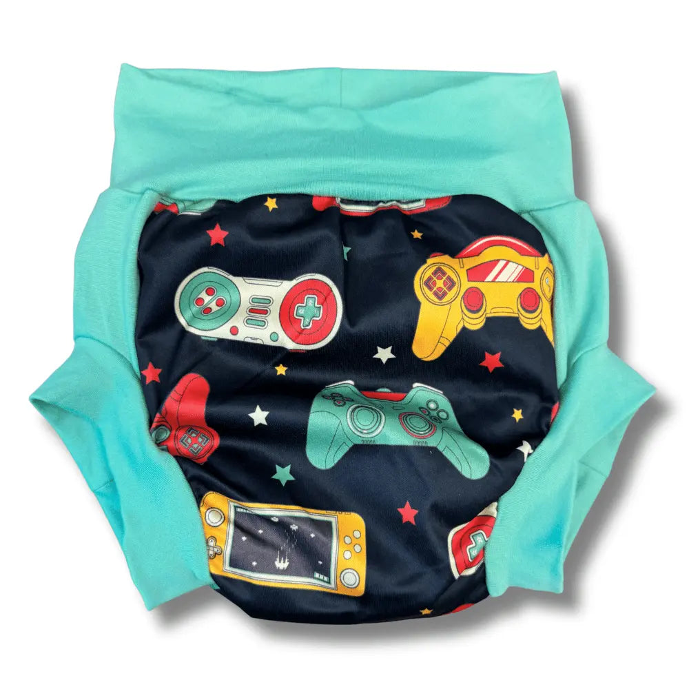Pull-On Diaper - Level Up - Diaper, Undergarment, Underpants, Briefs, Game controller | Everetts Place