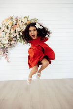 Mila & Rose ® Pumpkin Spice 3 4 Sleeve Pocket Twirl Dress Mila And Rose - Apparel & Accessories > Clothing > Dresses Twirl Pocket Dress 3/4