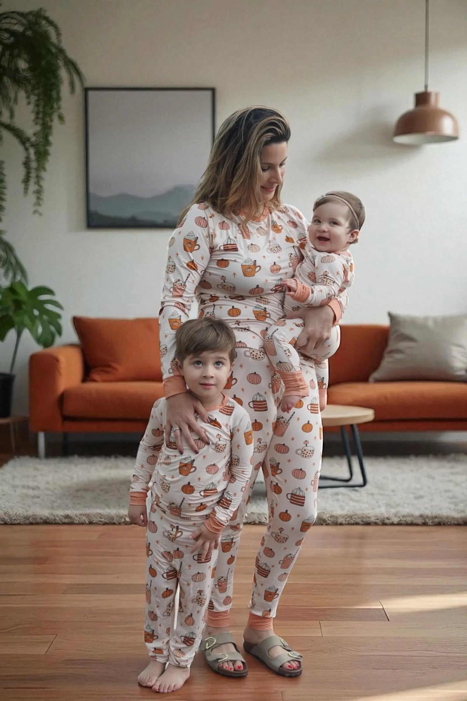 Dreamlet Pumpkin Spice (Convertible Zip Footies) - 