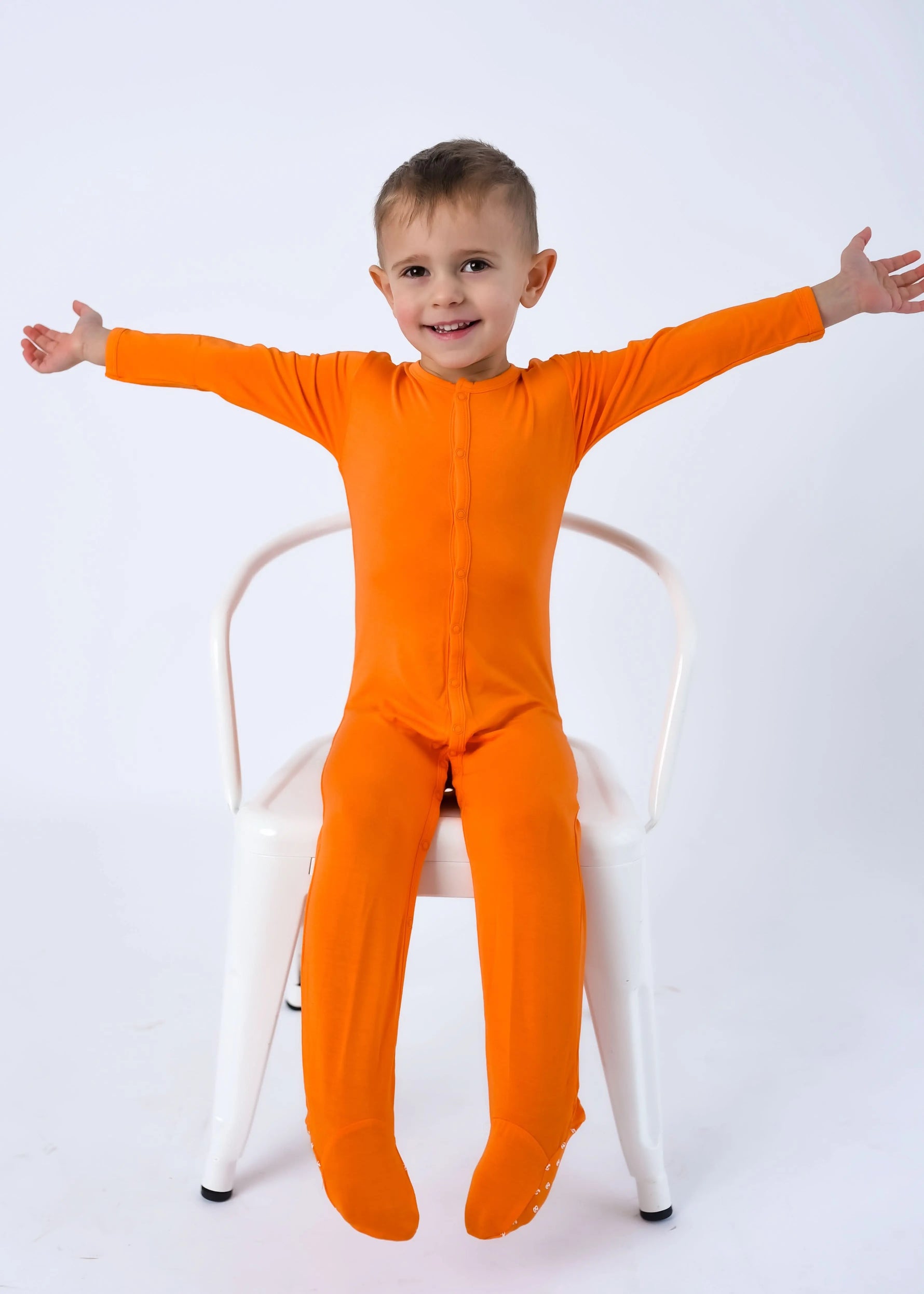 Bubble Baby Pumpkin | Snap Footie - 
