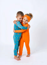 Bubble Baby Pumpkin | Snap Romper - 