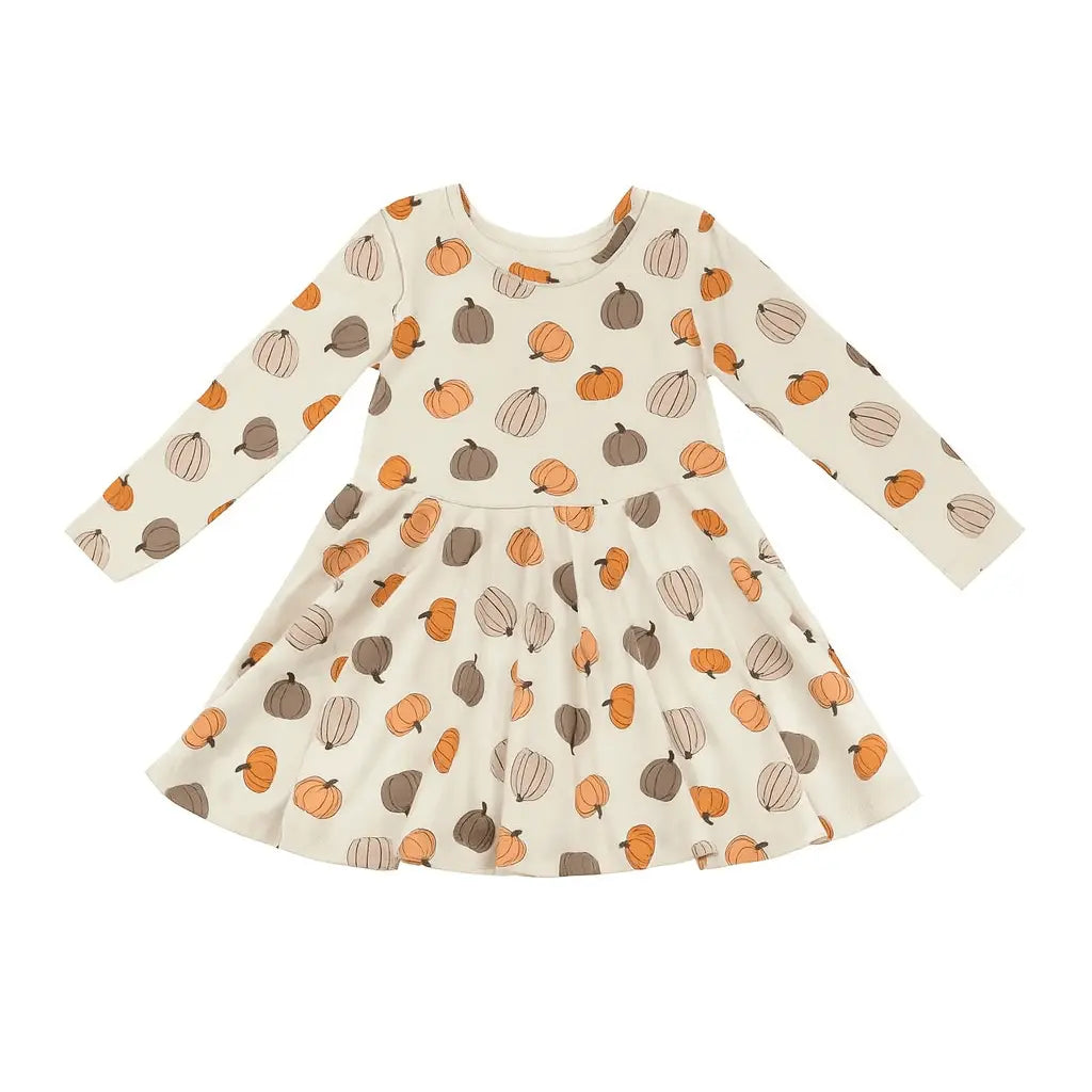 Dreamlet Pumpkins Beige (Bodysuit Dress) - 