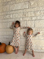 Dreamlet Pumpkins Beige (Twirl Dress) - 