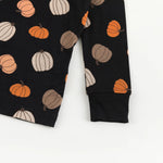 Dreamlet Pumpkins Black Two Piece Set Dreamlet Soft Bamboo Fabric - Apparel & Accessories > Clothing > Baby & Toddler Clothing > Baby & Toddler Sleepwear Two Piece PJs