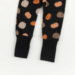 Dreamlet Pumpkins Black Convertible Zip Footies For Baby Dreamlet - Apparel & Accessories > Clothing > Baby & Toddler Clothing > Baby & Toddler Sleepwear Convertible Zip Footies