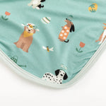 Dreamlet Puppy Egg Hunt Dream Blanket Aquamarine Cozy Soft Large - Apparel & Accessories > Clothing > Baby & Toddler Clothing > Baby & Toddler Sleepwear Dream Blankets