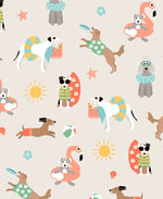 Dreamlet Pups In The Sun Dream Blanket Bamboo Cozy Throw Blanket - Apparel & Accessories > Clothing > Baby & Toddler Clothing > Baby & Toddler Sleepwear Dream Blankets