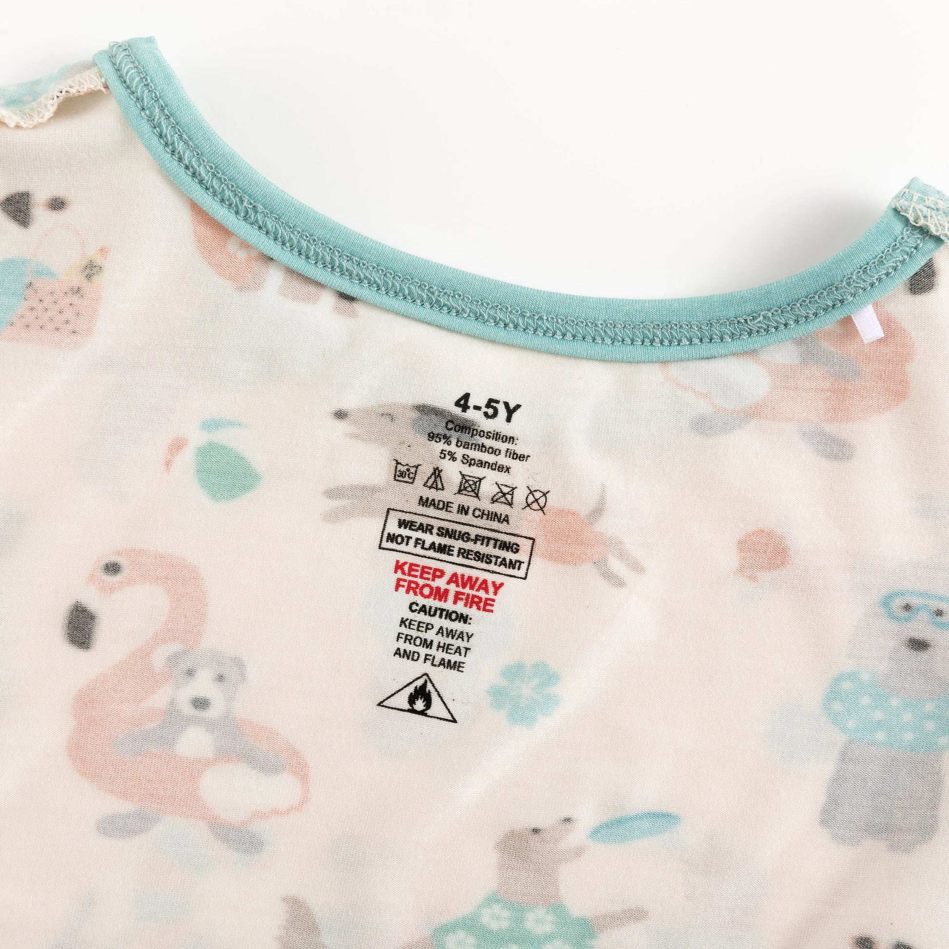Pups in the Sun Short Pajama Set Beach Day Print for Kids Dreamlet Everetts Place: Online Boutique