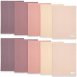 Comfy Cubs Pure Cotton Burp Cloths For Baby Girls Multicolor Pack - Everetts Place Boutique - 