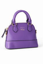 Mila & Rose ® Purple Girls Crossbody Purse Vegan PU Leather Mila And Rose - Apparel & Accessories > Handbags, Wallets & Cases > Handbags Purse