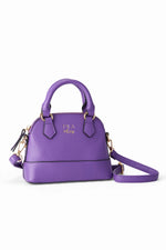 Mila & Rose ® Purple Girls Crossbody Purse Vegan PU Leather Mila And Rose - Apparel & Accessories > Handbags, Wallets & Cases > Handbags Purse