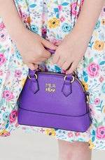 Mila & Rose ® Purple Girls Crossbody Purse Vegan PU Leather Mila And Rose - Apparel & Accessories > Handbags, Wallets & Cases > Handbags Purse