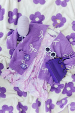 Mila & Rose ® Purple Girls Crossbody Purse Vegan PU Leather Mila And Rose - Apparel & Accessories > Handbags, Wallets & Cases > Handbags Purse