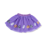 Angel Dear Purple Halloween Tutu Skirt With Sequin Cat Ghost Pumpkin - Apparel & Accessories > Clothing > Baby & Toddler Clothing > Baby & Toddler Bottoms > Skirts 594P