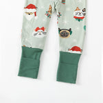 Dreamlet Purr The Halls (Convertible Zip Footies) - 