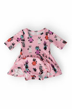 Mila & Rose ® Purrfectly Spooky Twirl Baby Bodysuit For Halloween - Everetts Place Boutique - 