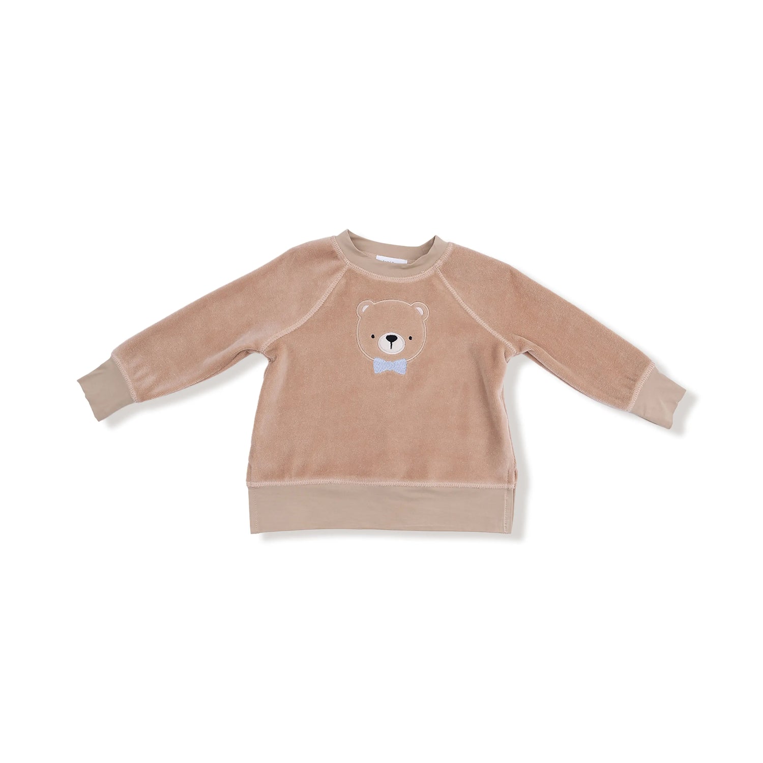 Angel Dear Raglan Sweatshirt and Jogger Set with Teddy Bear Applique - Apparel & Accessories > Clothing > Baby & Toddler Clothing > Baby & Toddler Outfits 493_V