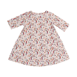 Sweet Bamboo Rainbow Bright Miss Mayhem Tunic Dress With Pockets - Everetts Place Boutique - 
