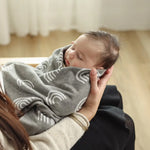 Bleu La La Rainbow Knit Swaddle Blankets Made from 100 Percent OEKO Tex Certified Cotton - Baby & Toddler > Swaddling & Receiving Blankets > Receiving Blankets Knit blankets