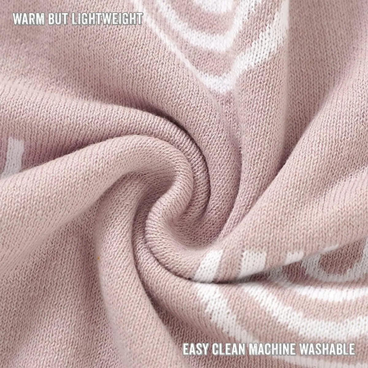 Bleu La La Rainbow Knit Swaddle Blankets Made from 100 Percent OEKO Tex Certified Cotton - Baby & Toddler > Swaddling & Receiving Blankets > Receiving Blankets Knit blankets