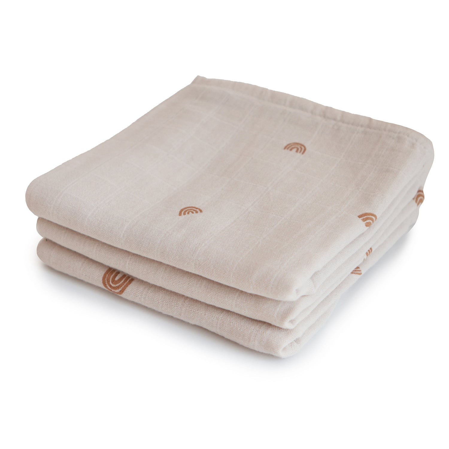 Organic Cotton Muslin Cloths, 3-Pack