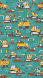 My First Fossil Adventure Reversible Bamboo Toddler Blanket by Rayn’s Tiny Stitches