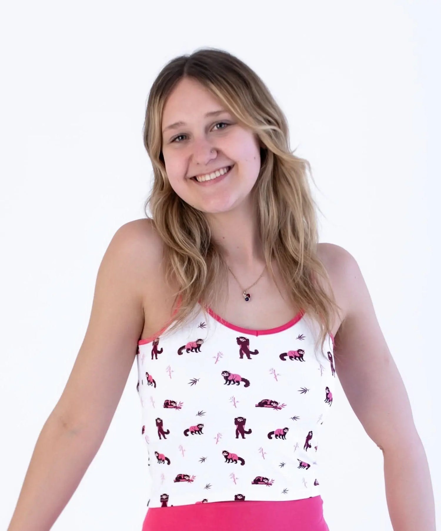 Bubble Baby Red Panda | Adult Camisole - 