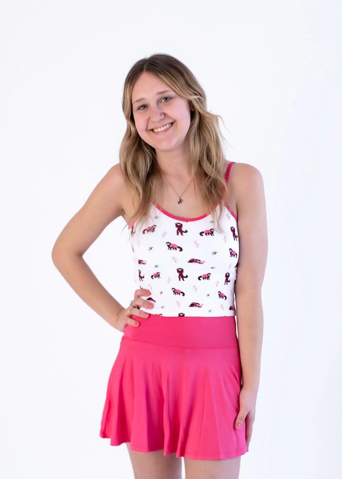 Bubble Baby Red Panda | Adult Camisole - 