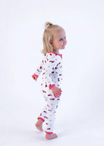 Bubble Baby Red Panda | Snap Romper - 