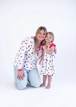 Bubble Baby Red Panda | Toddler Flutter Dress - 