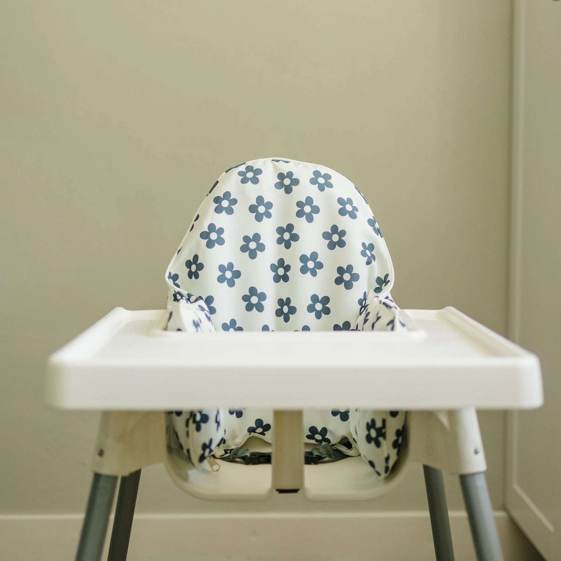 Retro Black and White Daisy Cushion Cover for IKEA Antilop Little Joy Co. Everetts Place: Online Boutique