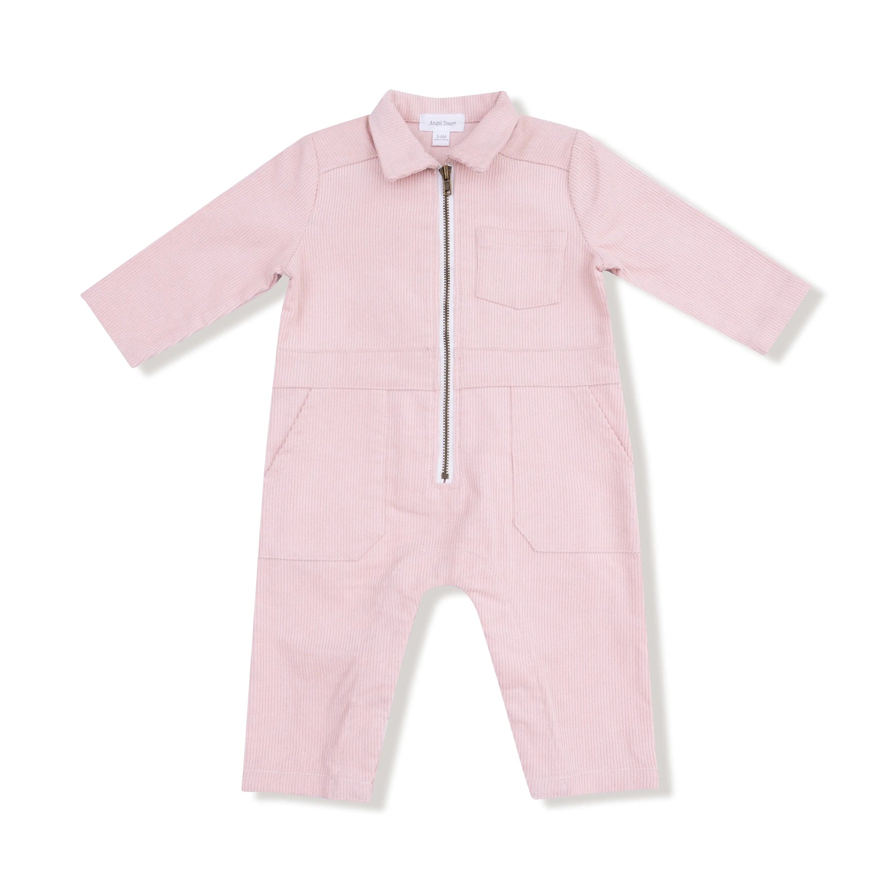 Angel Dear Retro Corduroy Jumpsuit For Baby With Snaps At Legs - Apparel & Accessories > Clothing > Baby & Toddler Clothing > Baby One-Pieces 210