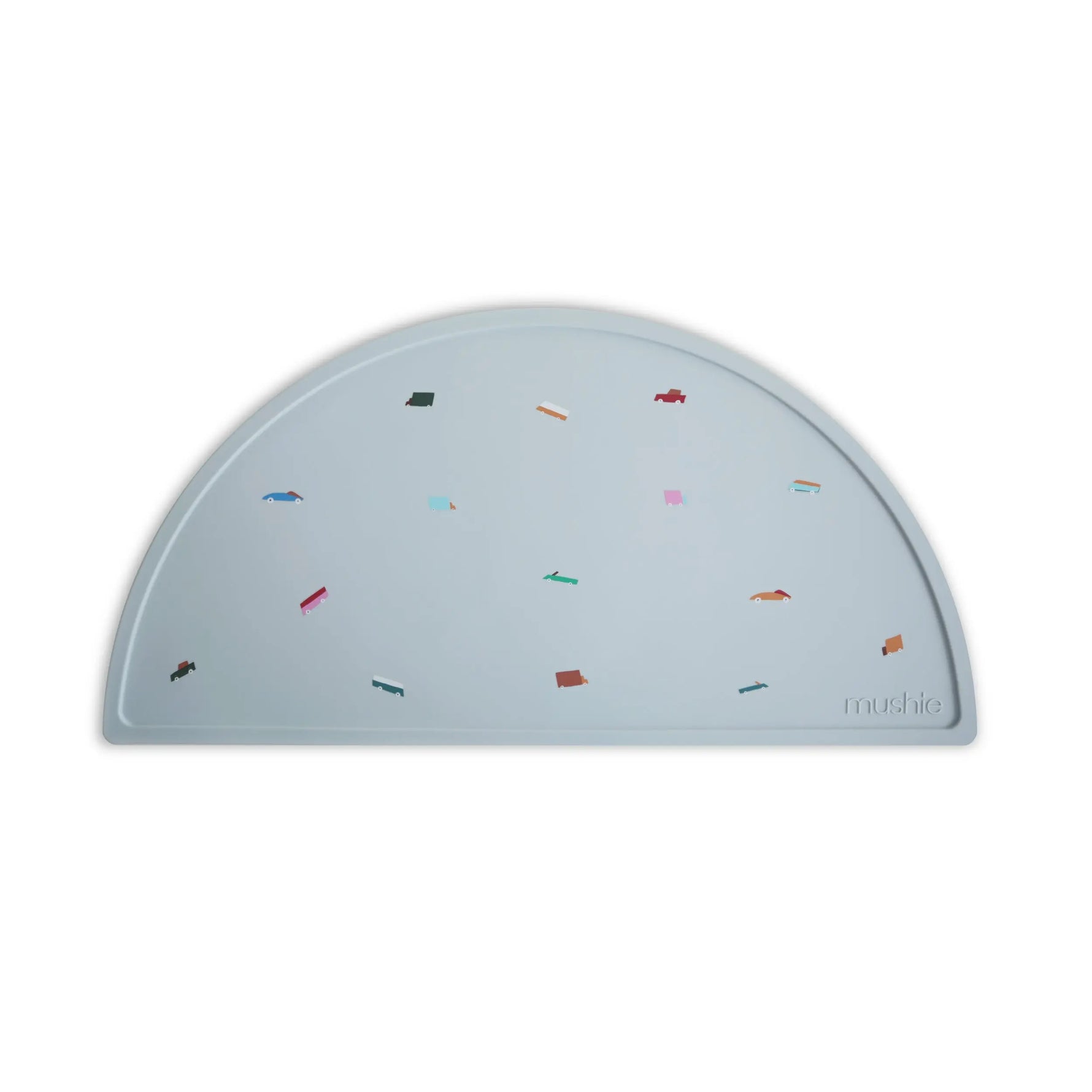 Mushie Silicone Placemat for Kids Durable and Easy to Clean Food Grade Silicone Stylish Design - Home & Garden > Linens & Bedding > Table Linens > Placemats silicone mat