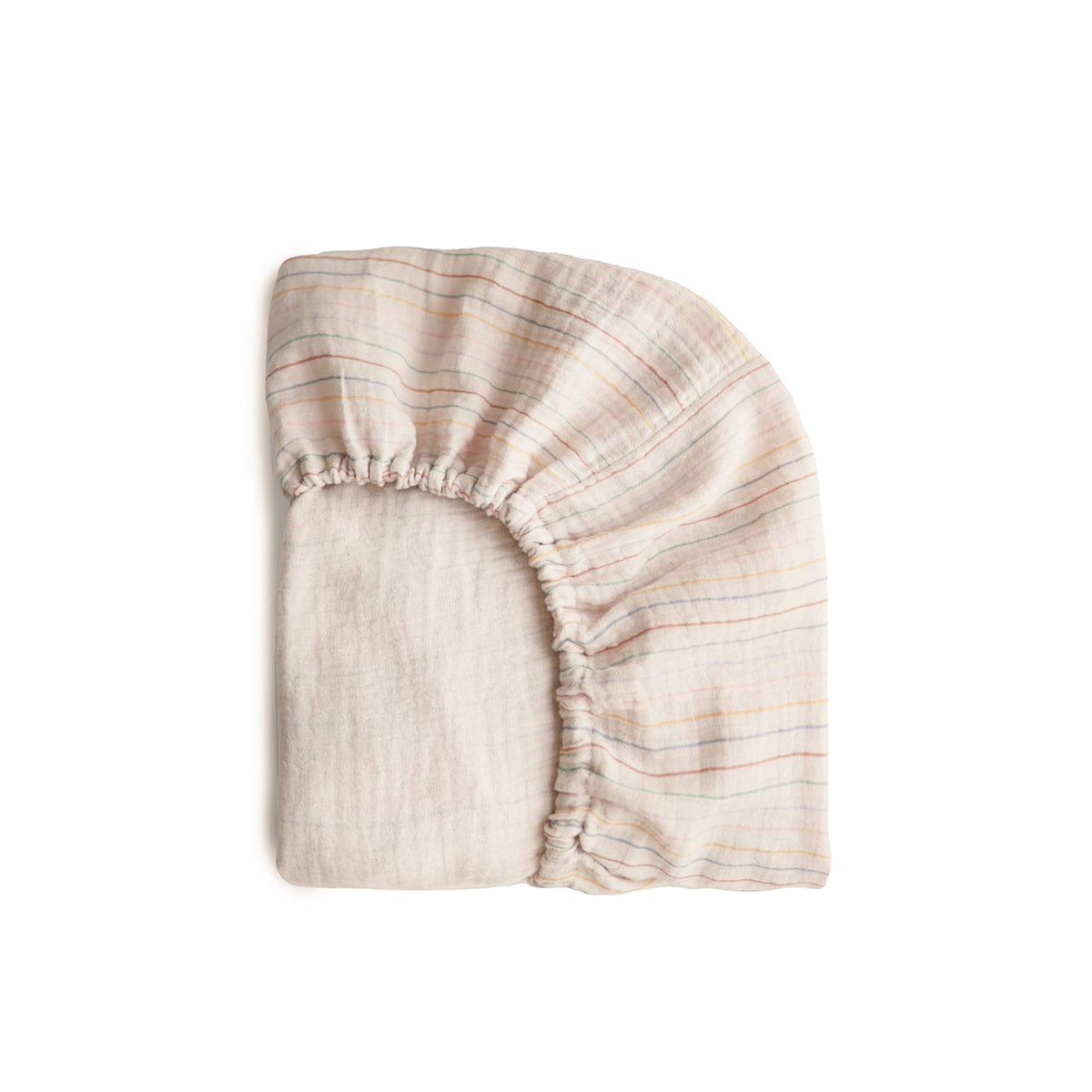 Mini Muslin Crib Sheet by Mushie