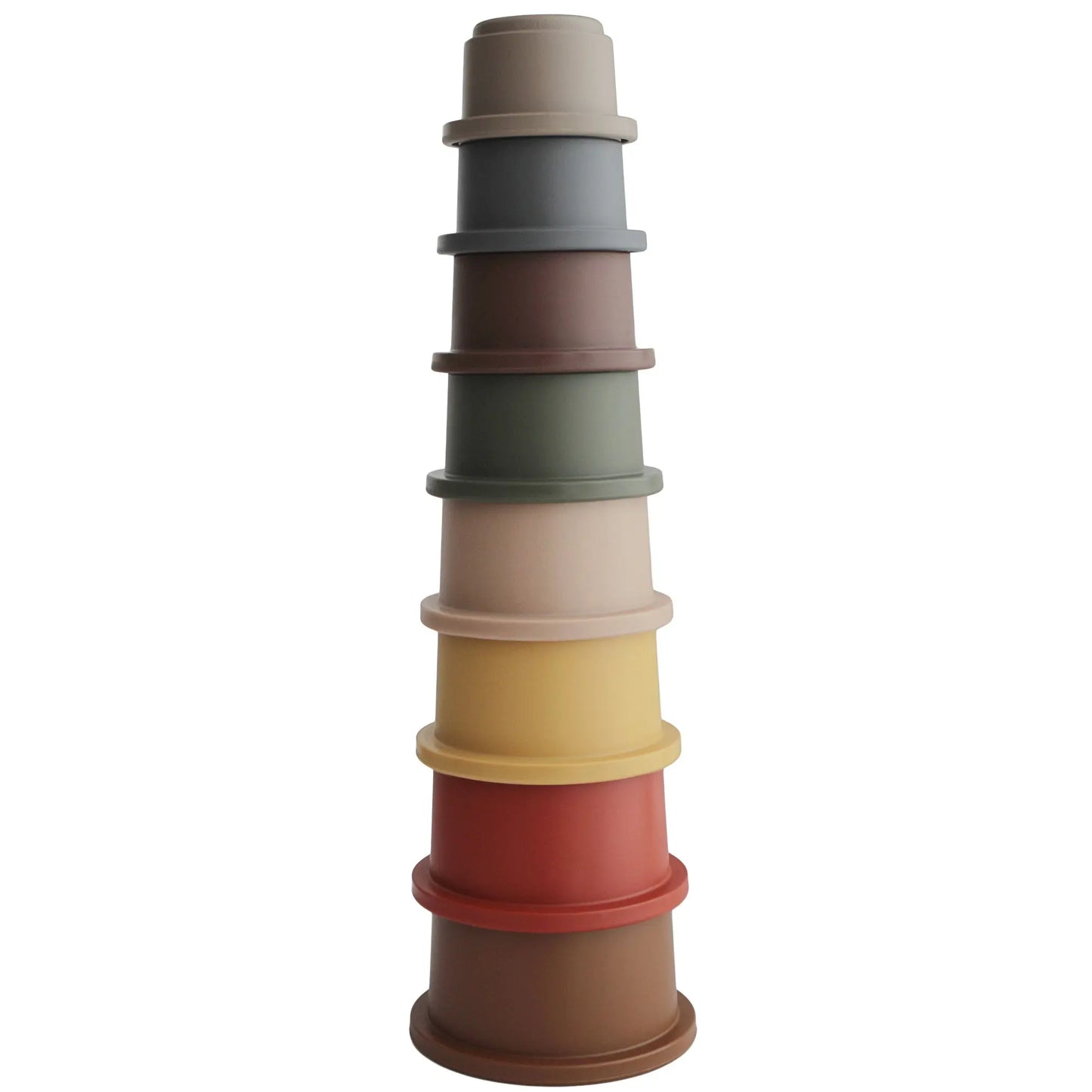 Stacking Cups Toy for Babies and Toddlers Developmental Learning Tool Mushie