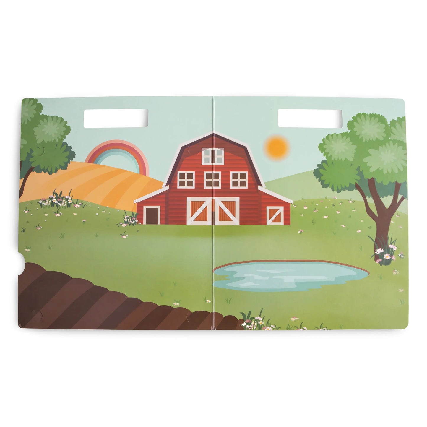 Reusable Farm Animal Sticker Set for Imaginative Storytelling and Pretend Play Mushie