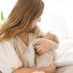 Ribbed Bamboni Mini Blankets Soft Baby Blanket by Saranoni Saranoni Everetts Place Boutique 25.00