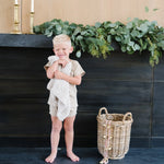 Ribbed Bamboni Mini Blankets Soft Baby Blanket by Saranoni Saranoni Everetts Place Boutique