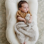 Ribbed Bamboni Mini Blankets Soft Baby Blanket by Saranoni Saranoni Everetts Place Boutique