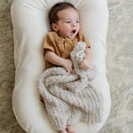 Ribbed Bamboni Mini Blankets Soft Baby Blanket by Saranoni Saranoni Everetts Place Boutique