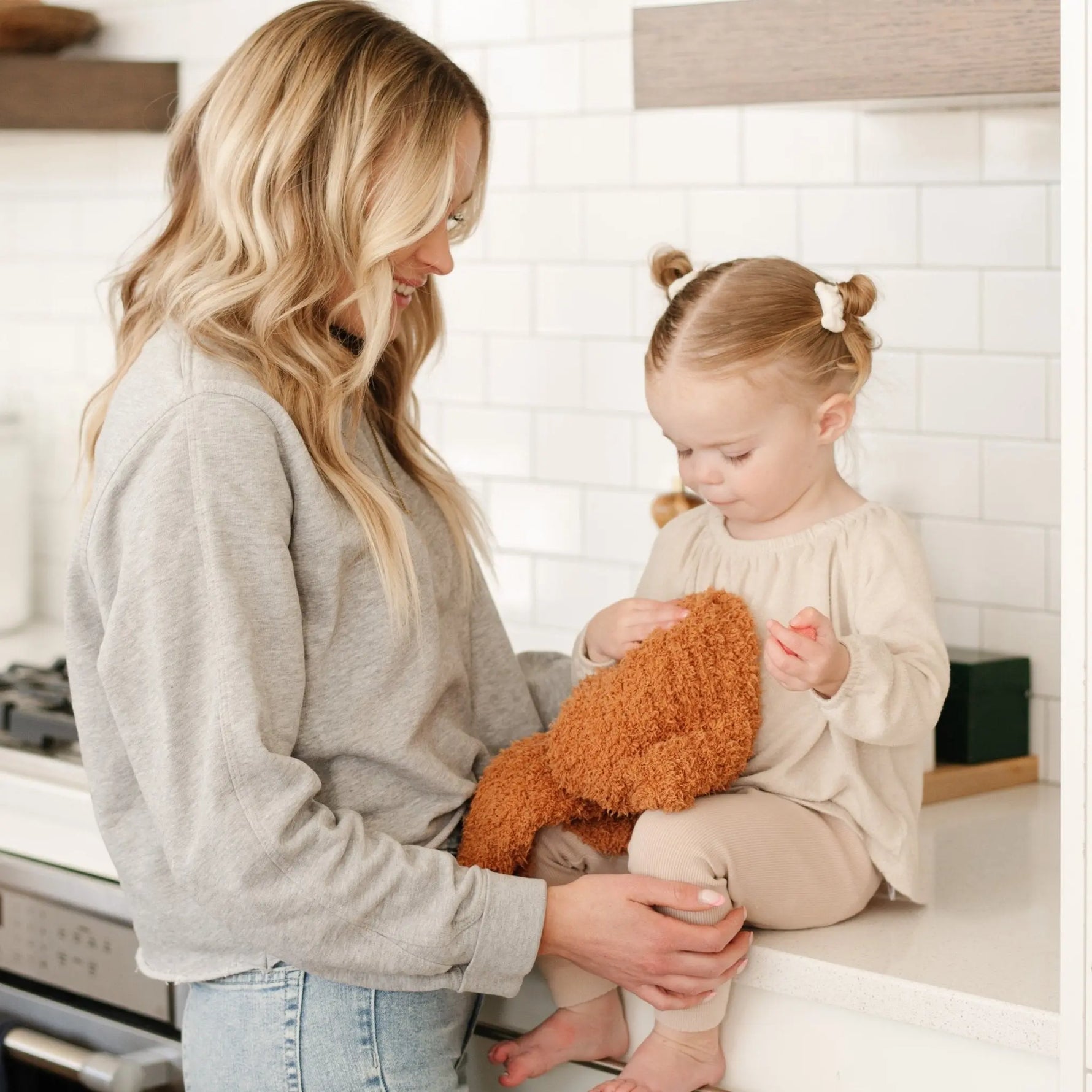 Ribbed Bamboni Mini Blankets Soft Baby Blanket by Saranoni Saranoni Everetts Place Boutique 25.00