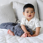 Ribbed Bamboni Mini Blankets Soft Baby Blanket by Saranoni Saranoni Everetts Place Boutique