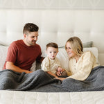 Ribbed Bamboni Throw Blankets Soft Cozy Luxury Premium Saranoni Everetts Place Boutique 119.00