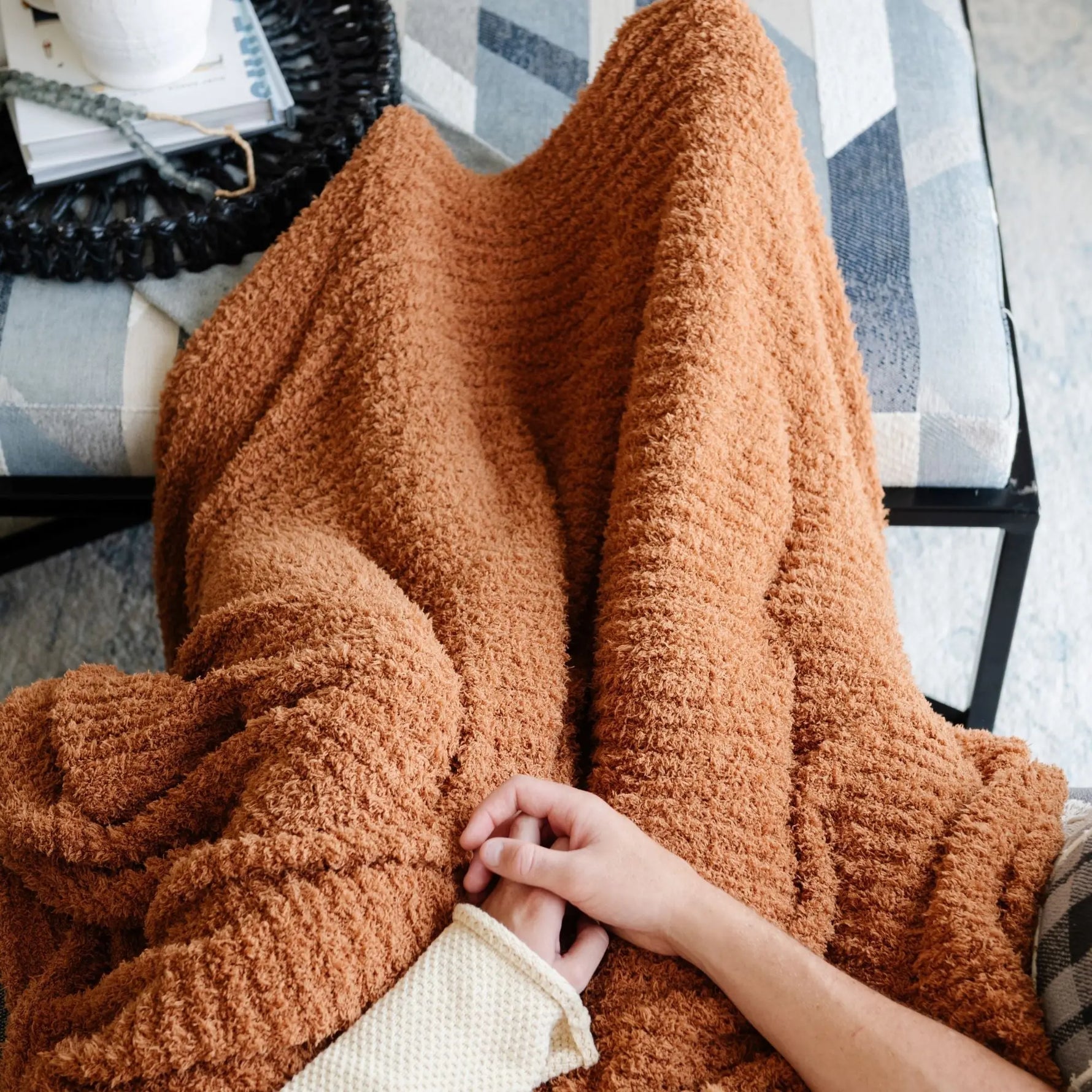 Ribbed Bamboni XL Blankets Breathable Cozy Comfort Saranoni Saranoni Everetts Place Boutique