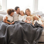 Ribbed Bamboni XL Blankets Breathable Cozy Comfort Saranoni Saranoni Everetts Place Boutique 169.00